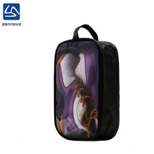 High quality waterproof breathable sports shoe bag with double zipper closure